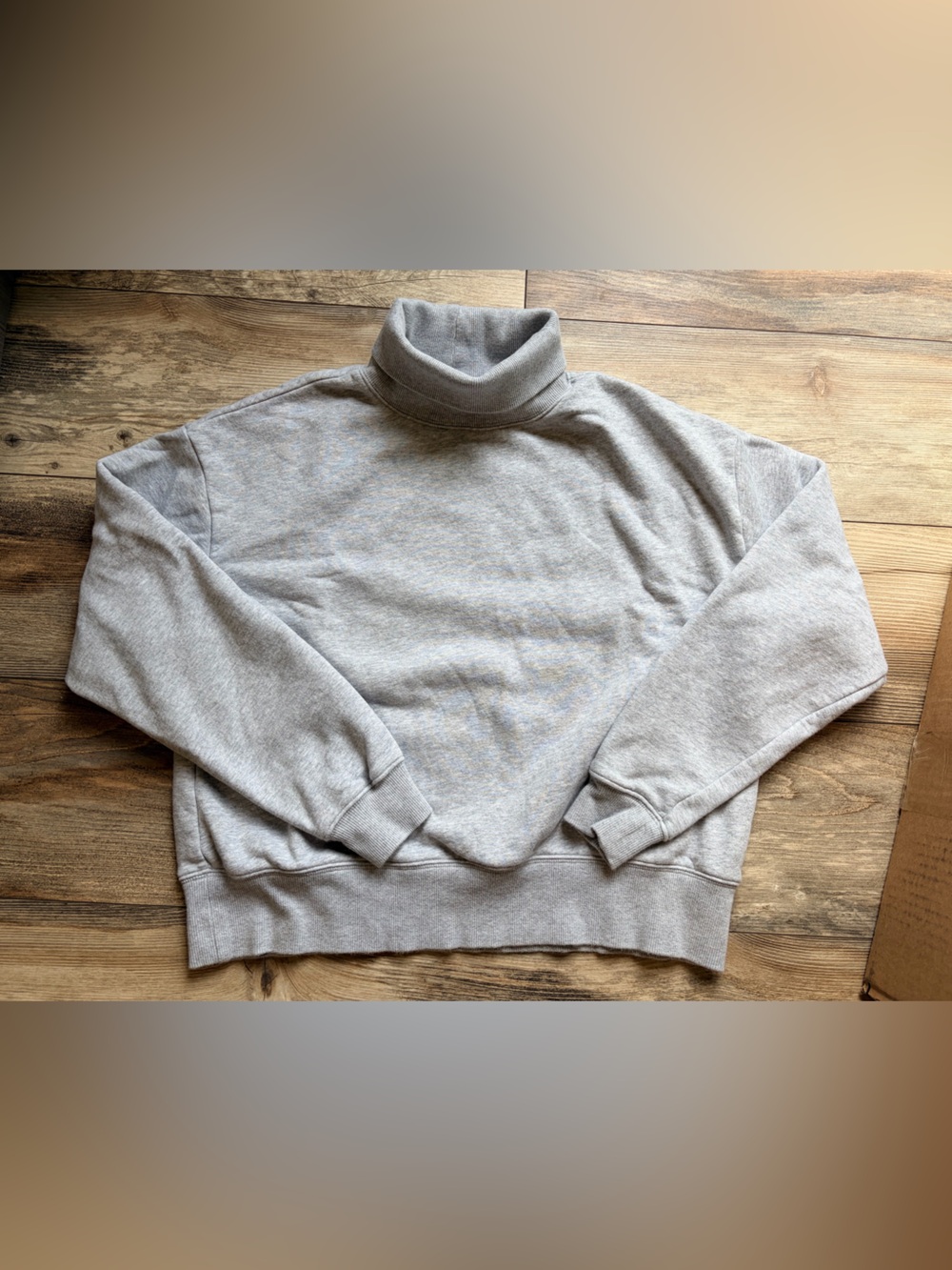 CALIA by Carrie Underwood Gray Turtleneck Sweatshirt